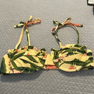 Aguabendita women’s bikini top formal size XS NWOT